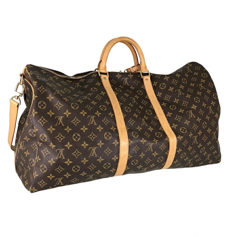 Louis Vuitton Monogram Keepall Bandouliere Brown Boston Bag - Picture 3 of 8